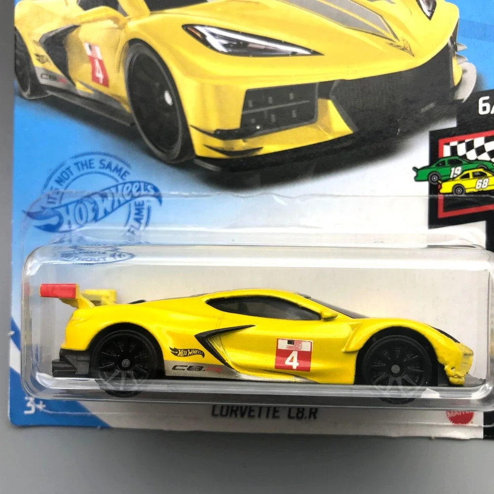 Hot Wheels Corvette C8.R Yellow 105/250 HW Race Day 6/10 Diecast Car GRX31-M7C5